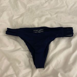 Siempre golden bikini bottoms